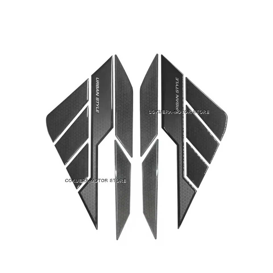 For ADV350 2022 2023 Motorcycle Body Stickers 3D Resin Sticker Guards Side Underseat Anti Slip Decorative Stickers ADV350