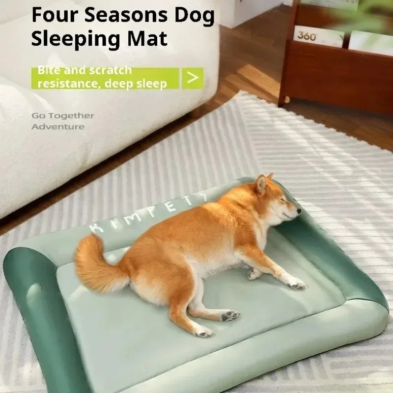 Pet Supplies Summer Cooling Bed Medium Dog Small Baskets Beds Cats Basket Bad Products Pets Dogs Accessories Blanket Cushions view 2