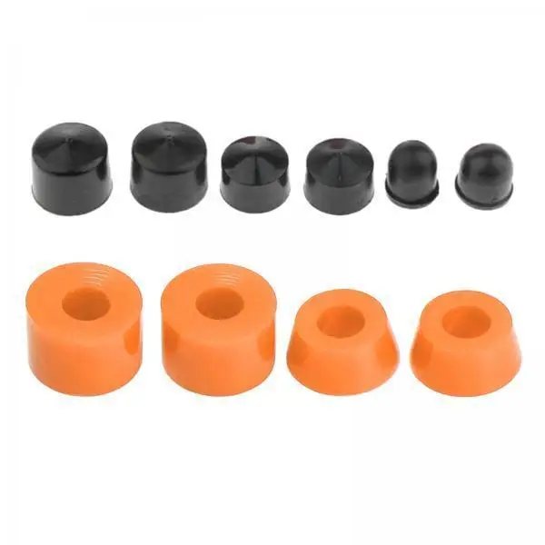 

PU Conical Cylinder Bushings Cups Set Soft Truck Bushing Replacement for Skateboard Longboard Accessories Repair Kit