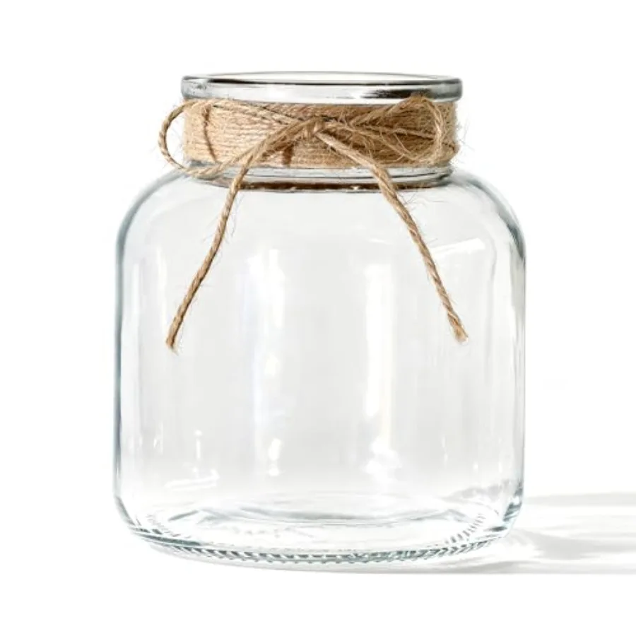 Clear Glass Centerpiece Vases for Home Decor