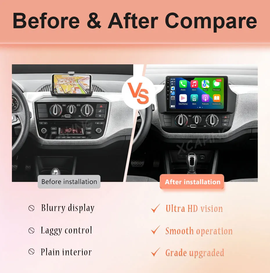 for VW Volkswagen UP 2017–2023 9