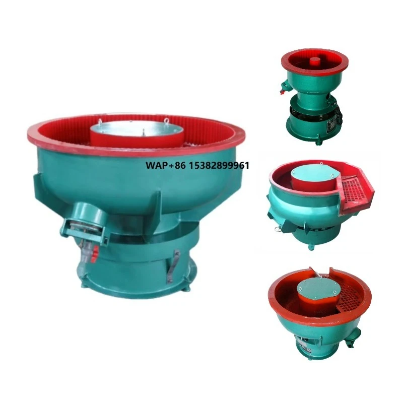 150L High-Speed Mass Auto Separator Bowl Vibratory Polish Machine for Stainless Steel