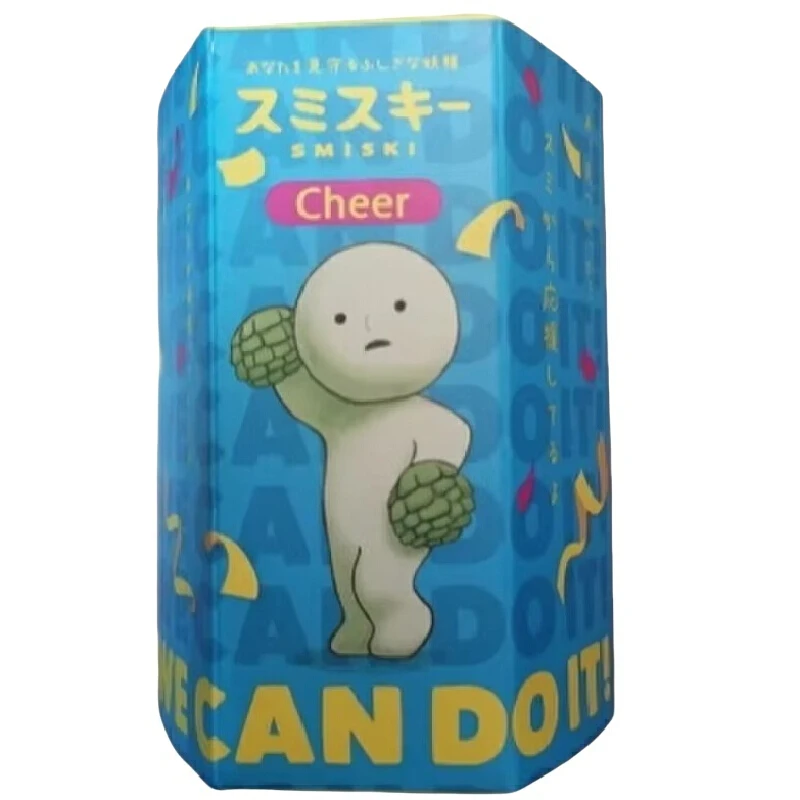 Smiski Cheer Series Blind Box Luminous Green Doll Blind Box Kawaii Night Light Luminous Doll To Decorate Christmas Gifts