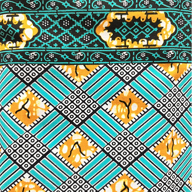 Veritable African wax fabric 100% cotton guaranteed quality real wax Ankara print 2020 new style 6 yards