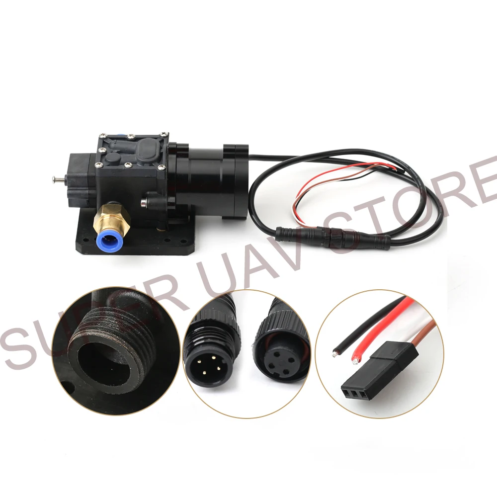 Hobbywing Combo Pump 8 L Brushless Water Pump 10A 14S V1 Sprayer Diaphragm Pump for Plant Agriculture UAV Drone