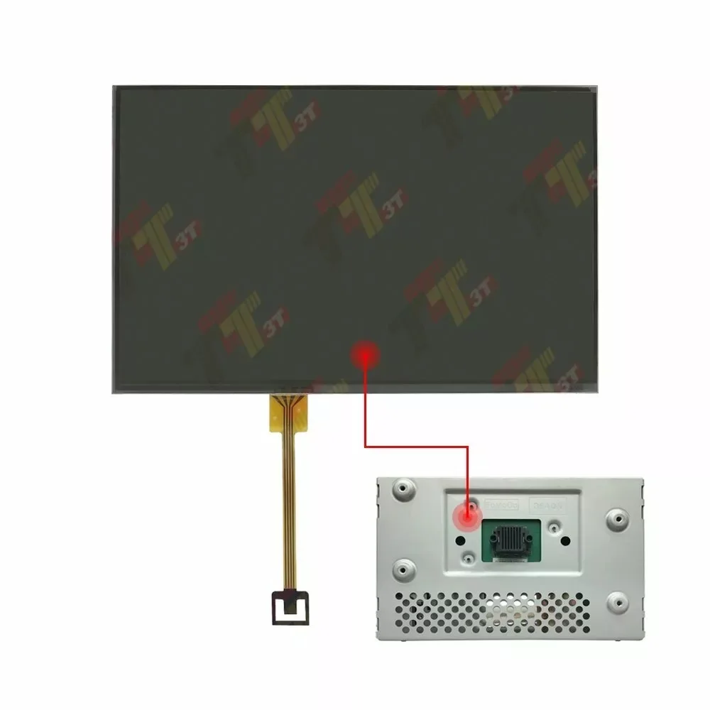 8-Zoll-Touchscreen-Digitalisierer für LQ080Y5DZ03 Ford Lincoln Sync 2 Radio Navigation – Detail 2