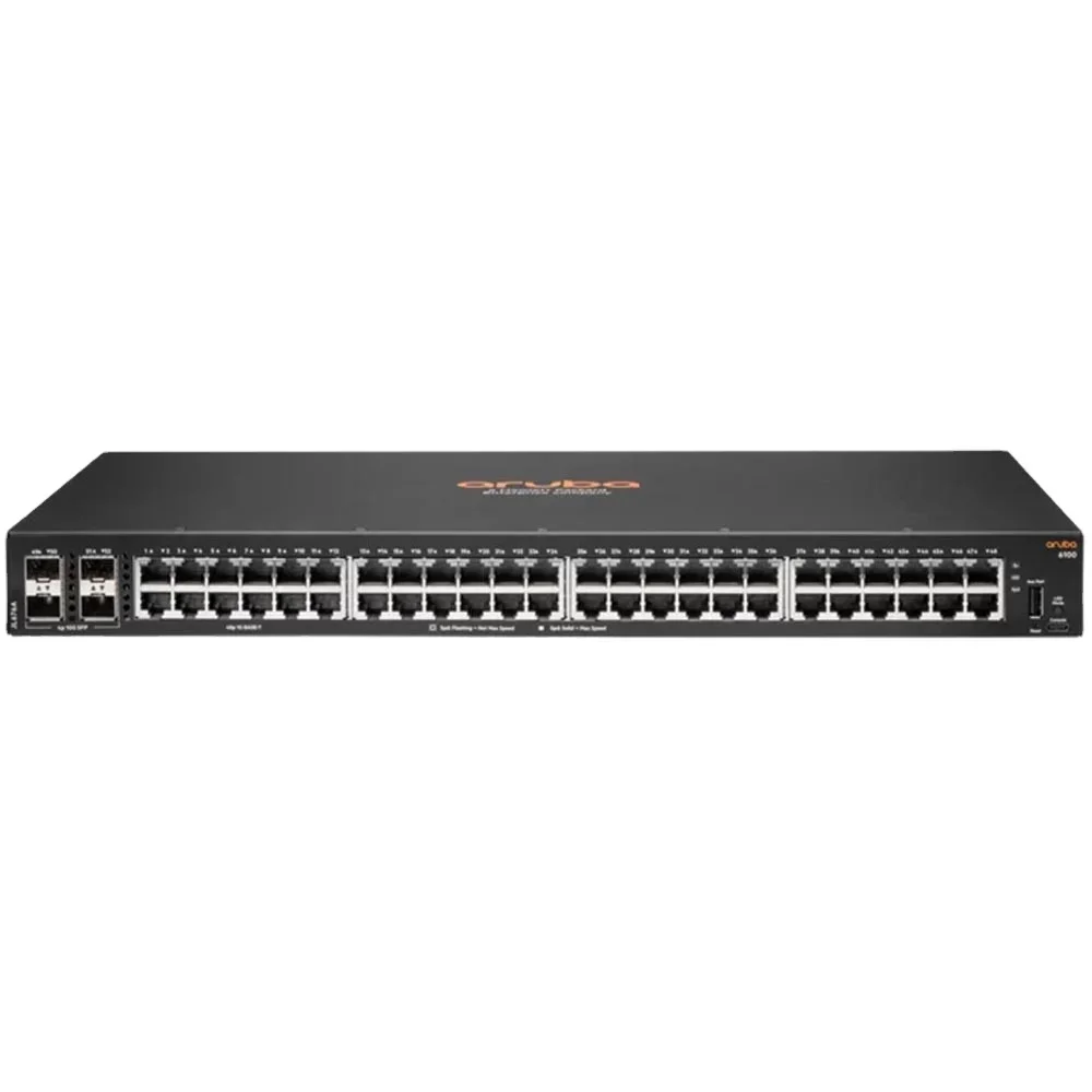 NUEVO Original HPE Aruba Networking CX 6100 48G Clase 4 PoE 4SFP+ 370W CL4 JL677A JL676A JL675A JL678A JL679A