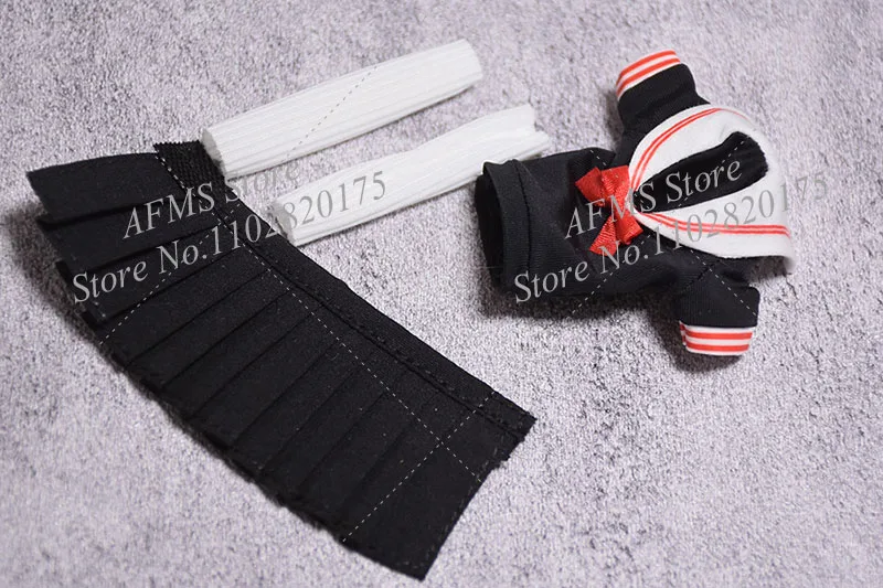 1/12 Women Soldier Lin Fengjiao Bow Top Pleated Skirt Sailor Uniform Set 6Inch Women Soldier Action Figure Body