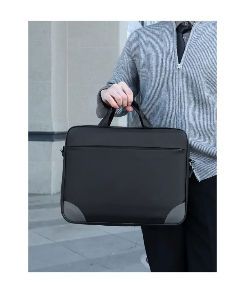 

Trendy Multi Functional Laptop Sleeve Lightweight Messenger Shoulder Bag Compatible With 14 Inch 156 Inch Notebook