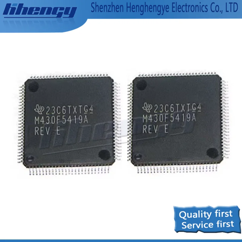 MSP430F5438AIPZR M430F5438A MSP430F5419AIPZR M430F5419A LQFP-100 16-bit Microcontroller Original IC