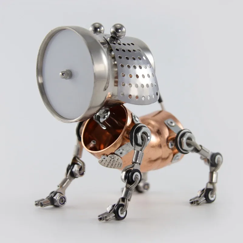 Creative Computer Desktop Ambience Light Handmade Punk Robot Dog Personality Fashion  Living Room Decoration