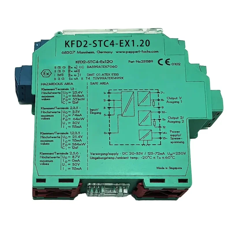 for KFD2-STC4-EX1.20 Compact Unit Analog Output Digital Input Ethercat Ethernet/IP Networks IP65 New in Stock