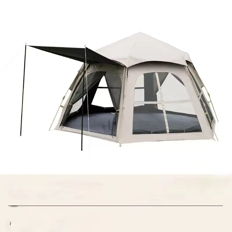

Camping Tent Wholesale Waterproof Automatic Foldable 2-4 Person Custom Sun Shelter Pop Up Beach Tent
