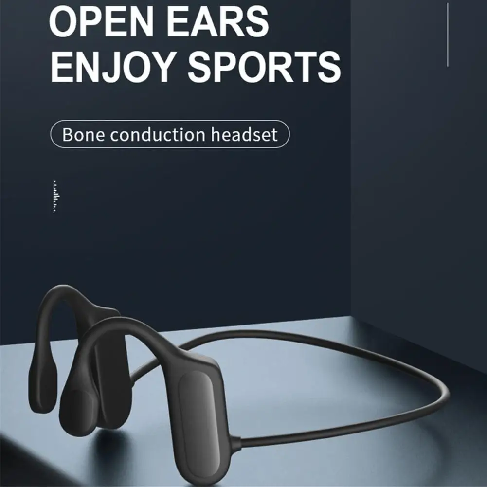 BL09 Bluetooth-compatible Earphone Open Ear Low Latency Rechargeable Bone Conducting Stereo Wireless Headset for Sports