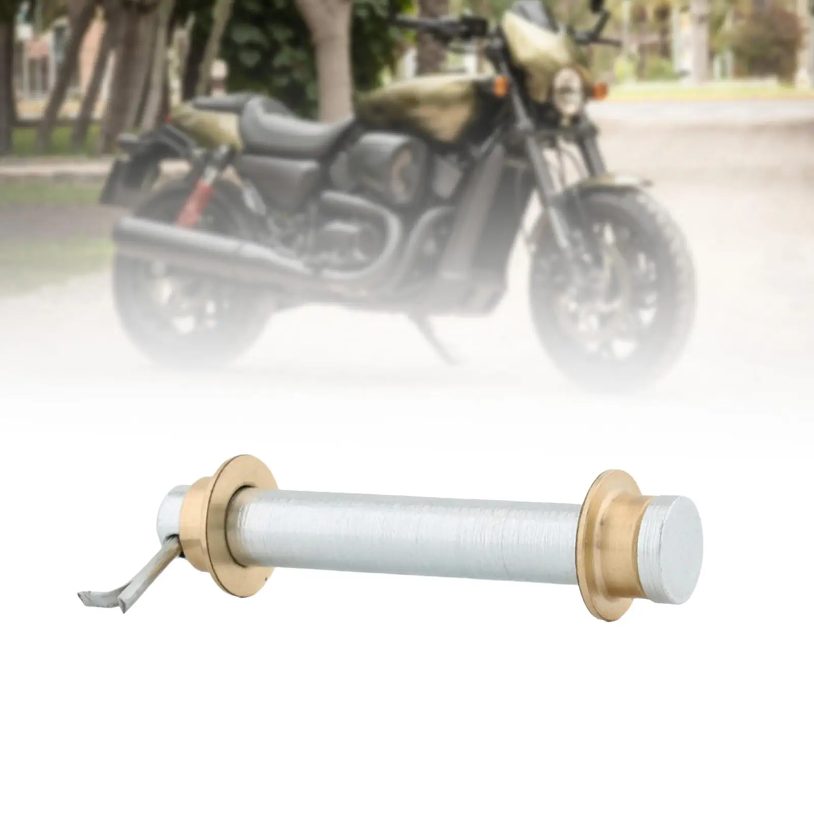 

Heavy Duty Motorcycle Side Support Screw Bolt Durable Iron Foot Support Easy Install Accessories for Harley Davidson Models