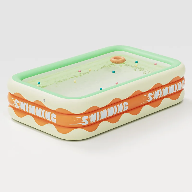 Inflatable Outdoor Pool Kids Baby Portable Foldable Backyard Splash Play Ball Pit Water Gun Kids Pool Swimming Pool Accessories - view 6