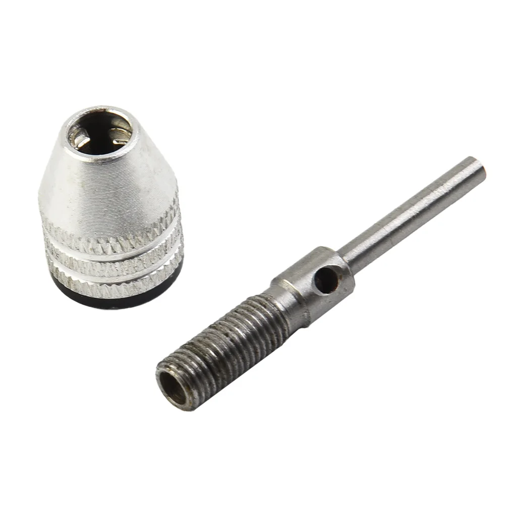 0.3-3.4mm Keyless Drill Chuck Bit Quick Change Electric Grinder Shank Adapter Converter Tool Bit Rotary Tools Accessories