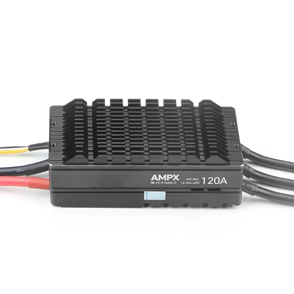 AMPX 120A HV(12-24S) ESC Regulator Black for the Cargo
