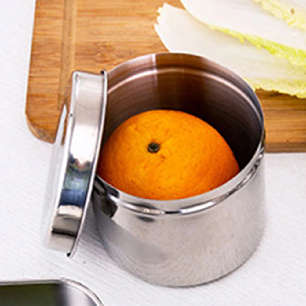 

Stainless Steel Food Storage Containers Airtight Sample Box Square Capacity Lids Safe Practical Kitchen Essentials
