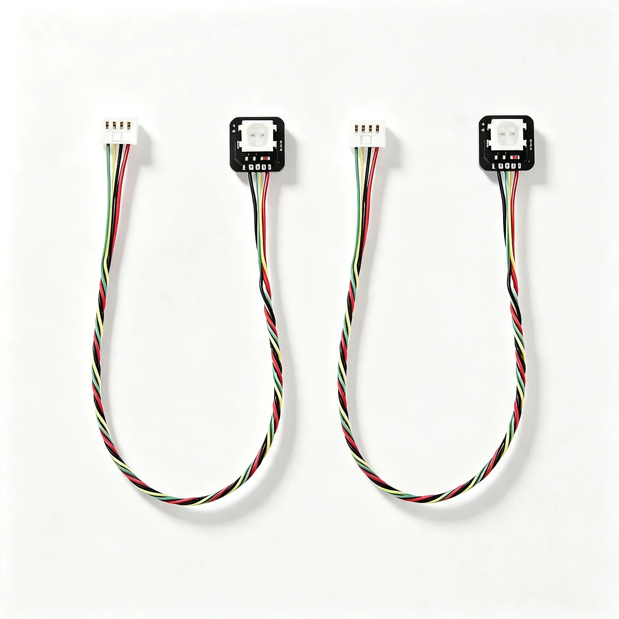 2pcs Bambulab CyberBrick WS2812 RGB LED Light Board 4-Pin IDC0.8 Maker's Treasure Creative 3D Printed Model Components for DIY P