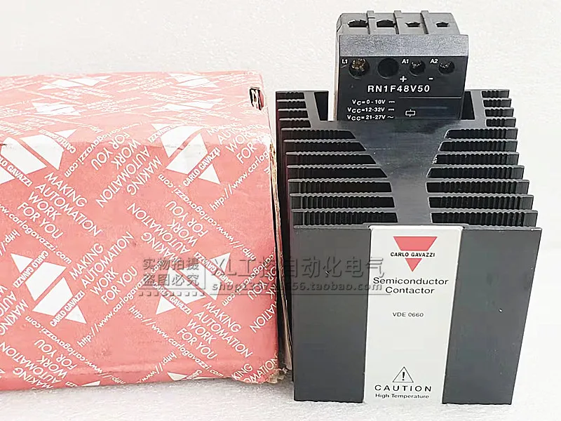 Original CARLO GAVAZZI Swiss Jiale RN1F48V50 50A Solid State Relay In Stock.