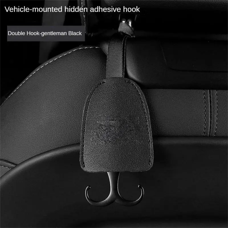 Portable Multifunction Car Seat Headrest Hook Multi-Function For Seat Back Double Hook Car Hanger Auto Interior