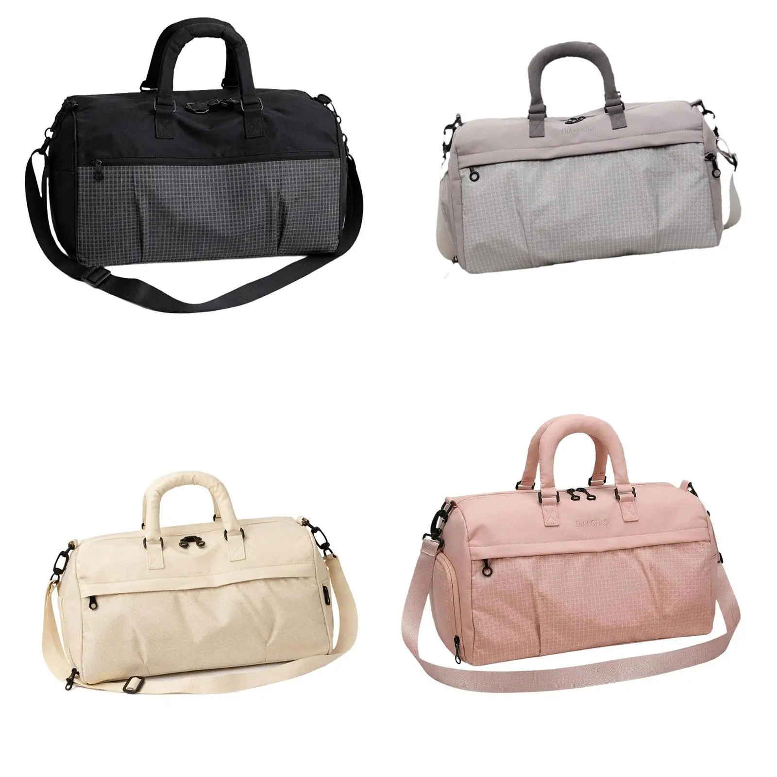

Luxury Crossbody Gym Bag for Women Waterproof Duffel Travel Bag with Large Space Sports Fitness Weekender Handbag