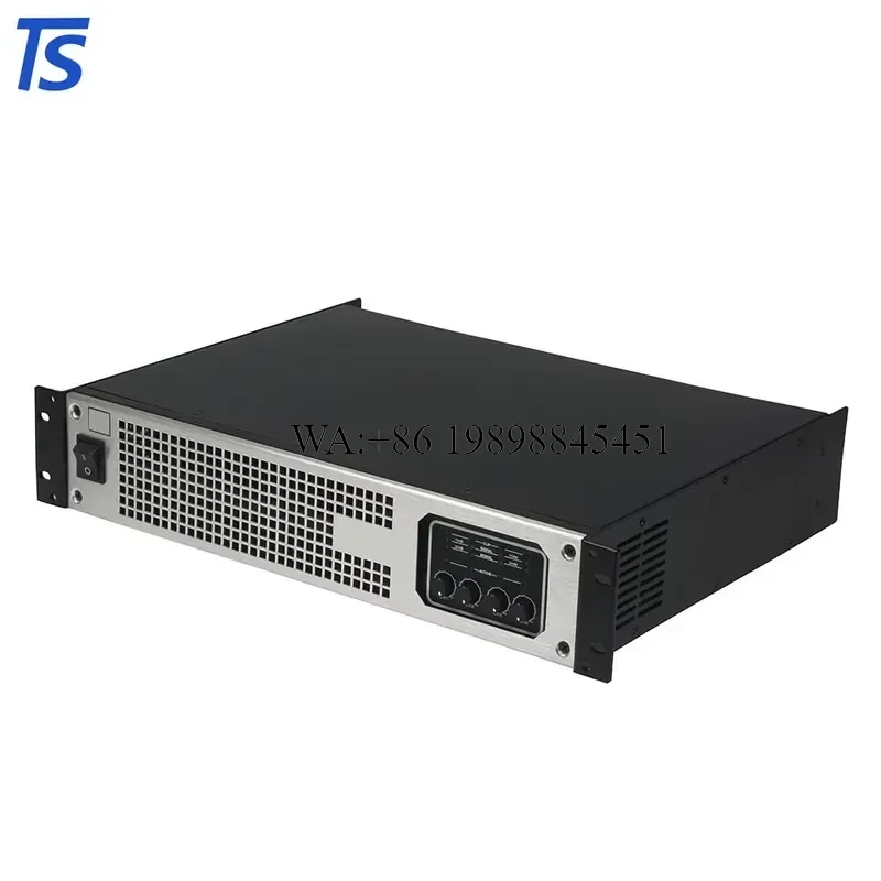 WMWMNU SM4-1200 4*1200W High-Power Professional Stage Audio Amplifiers with Metal Shell for Live Sound Performances DJ