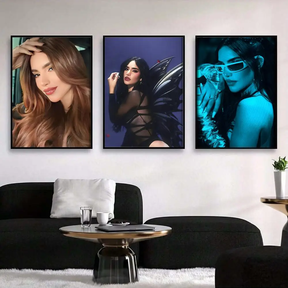 Singer K-Kimberly Loaiza  Painting Calligraphy Vintage Aesthetic Poster Canvas Print Trendy High-Fashion Wall Decor