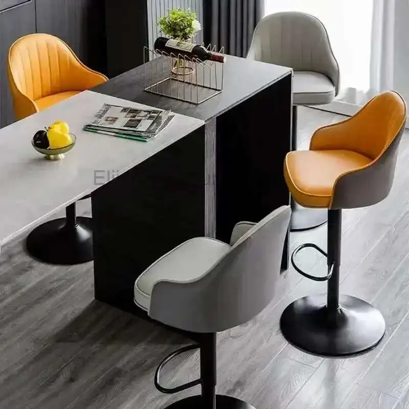 

Chaise De Bar Chairs Offer High Chair Stools Counter Cafe Nordic Kitchen Benches Height Adjustable Stool Home High stool