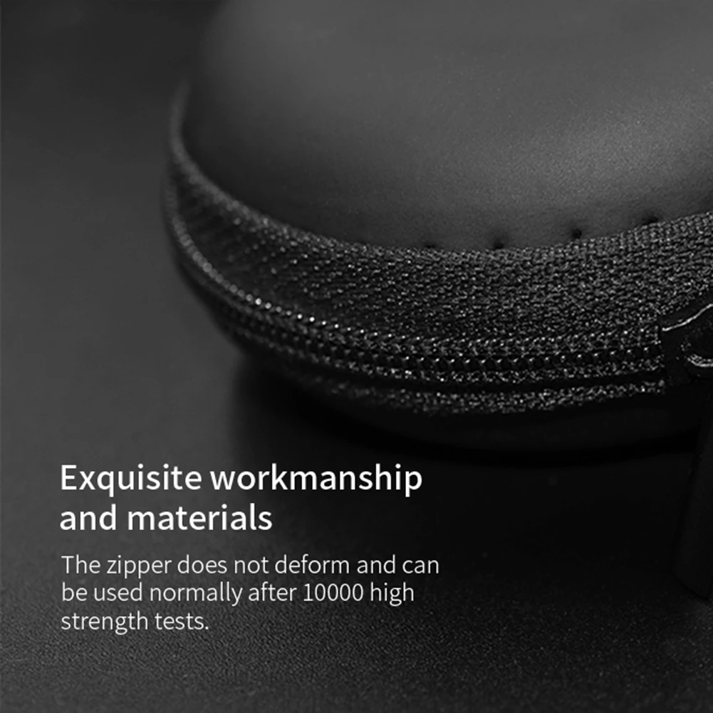 30-1 قطعة بولي Oval البيضاوي سماعة حقيبة المحمولة Ead براعم سستة أكياس التخزين سماعة الغبار واقية سماعات صندوق منظم