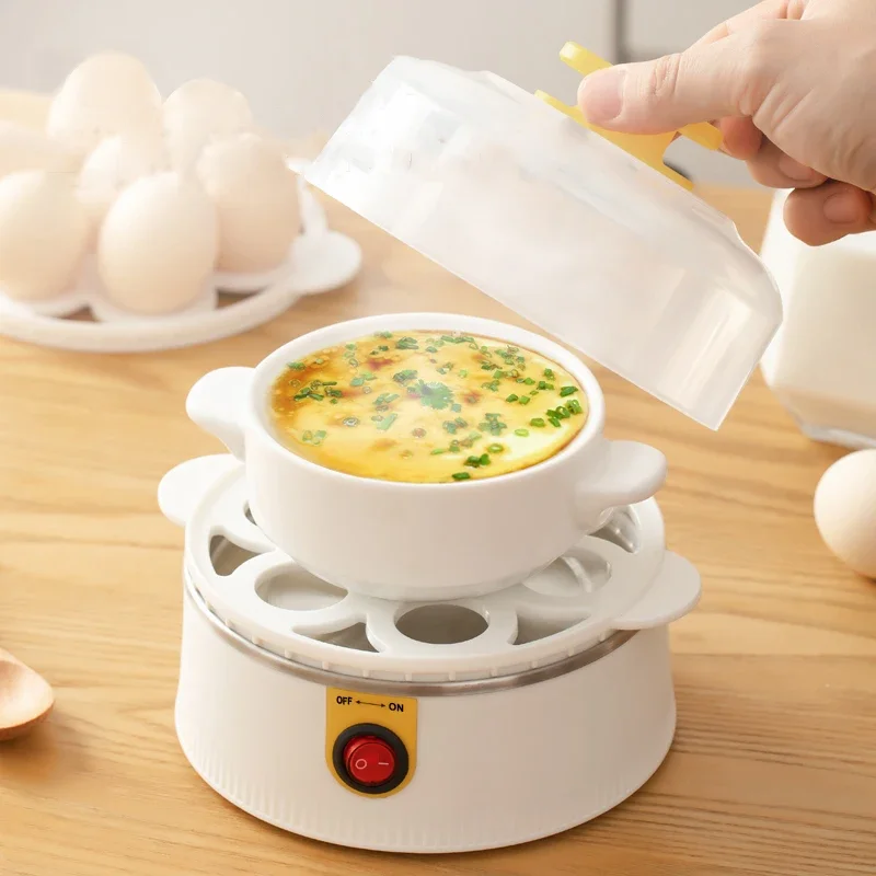 New Arrivals Steamer Automatic Egg Cooker Double Layer Home Use Electric Egg Cooker Rapid Eggs Steamed