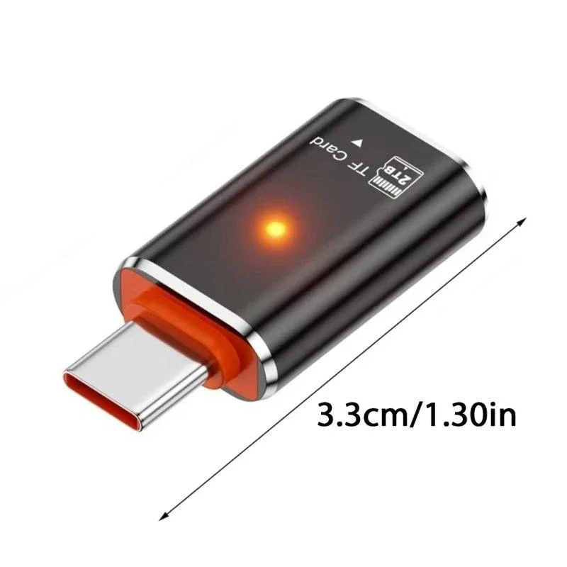 USB2.0タイプCからMICROSDS TFSアダプターOTGカードリーダーのカード読者メモリカードリーダー電話ラップトップのメモリカードリーダー