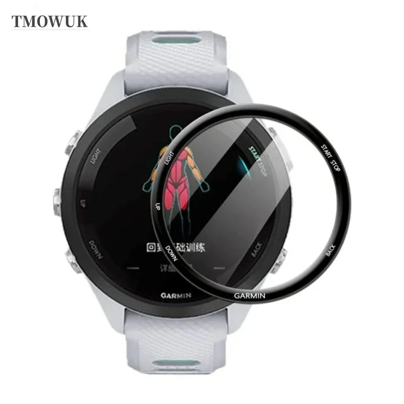 

Flexible Screen Film Full Cover 3D Curved Protector Scratch-Resistant For Garmin Forerunner 158 165 245 255 255s 265 265s