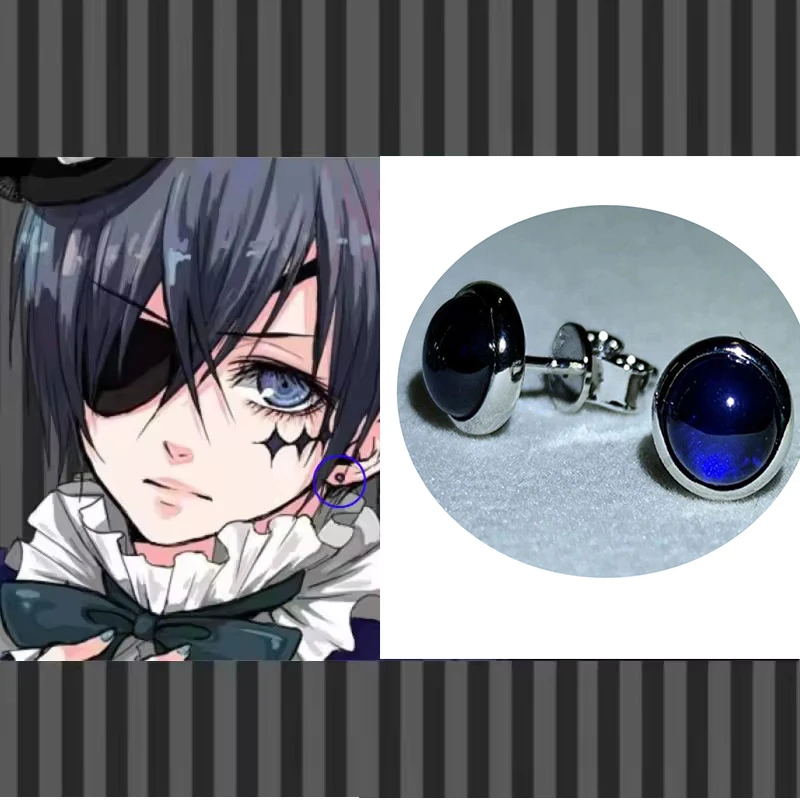 Kuroshitsuji Ciel Phantomhive conjunto de Cosplay accesorios de Halloween Cosplay