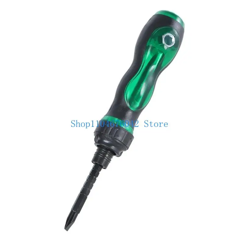 5asd Adjustable Telescopic Double Purpose Ratcheting Screwdriver Slotted Crossing Screwdriver Screw Driver Bit Repair Hand Tool