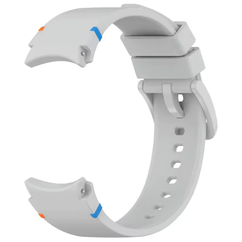 Original Band for Samsung Galaxy watch 7/FE/5 Pro/6/4 classic 44mm 40mm Silicone sport belt bracelet correa Galaxy watch 7 Strap - Image 9