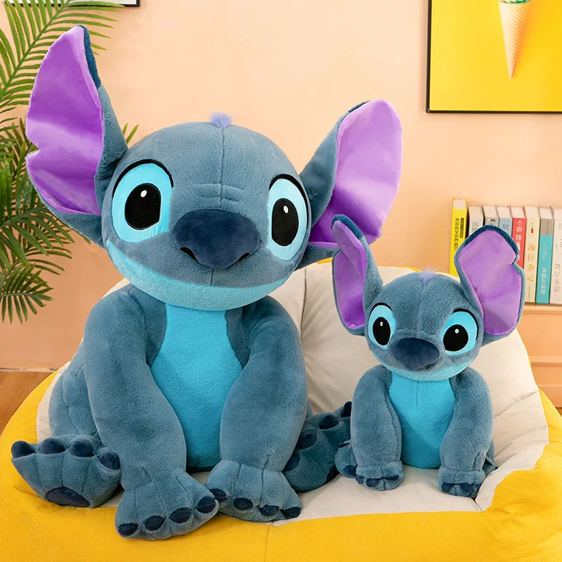 30 cm -70 cm Disney Riesengröße Lilo & Stitch Plüsch Puppe Cartoon Tier Paar Schlafkissen Softmaterial Spielzeug als Geschenk