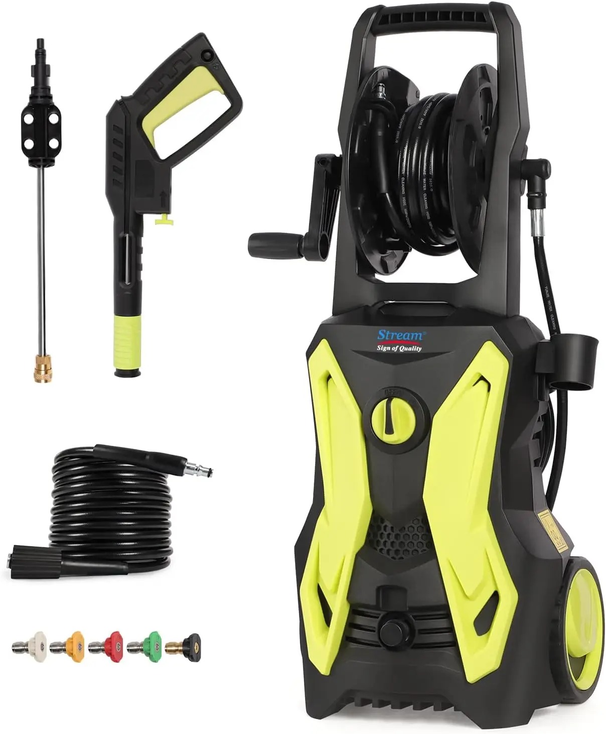 

Electric Pressure Washer 4000 PSI 1.8 GPM 1650 W Pressure Washer Power Washer Electric Powered, High Pressure Cleaner