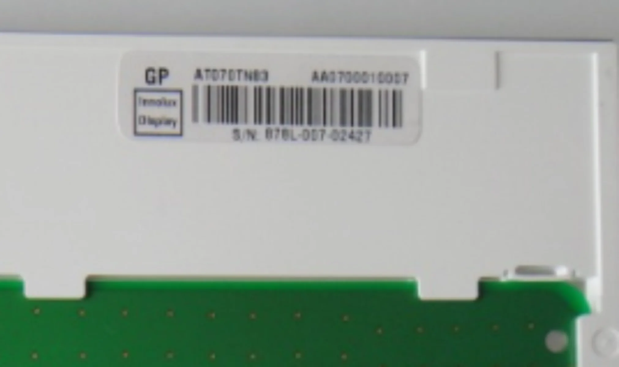 AT070TN83 LCD-Display