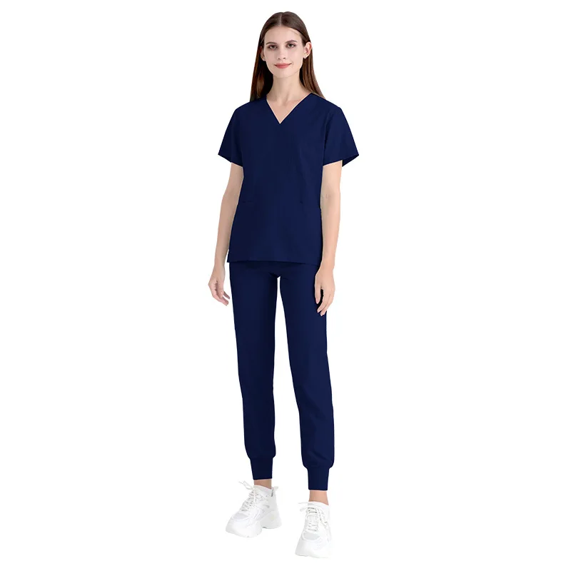 Verpleegkundigen Scrubs Uniform Vrouwen Scrub Sets Verpleegkundige Accessoires Ziekenhuis Chirurgie Jurken Tandheelkundige Kliniek Schoonheidssalon Werkkleding