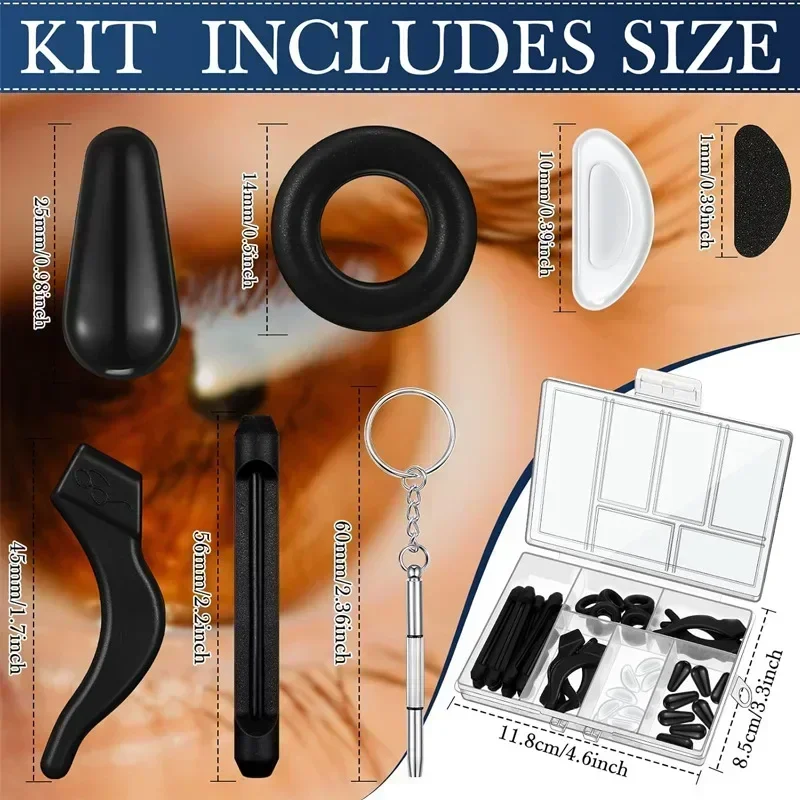 50pcs 50pcs Eyeglasses Retainers Anti-Slip Premium Silicone Eyeglass Holder Comfort Ear Grip Hooks Protectors for Spectacle Eyewear - Aliexpress Deal