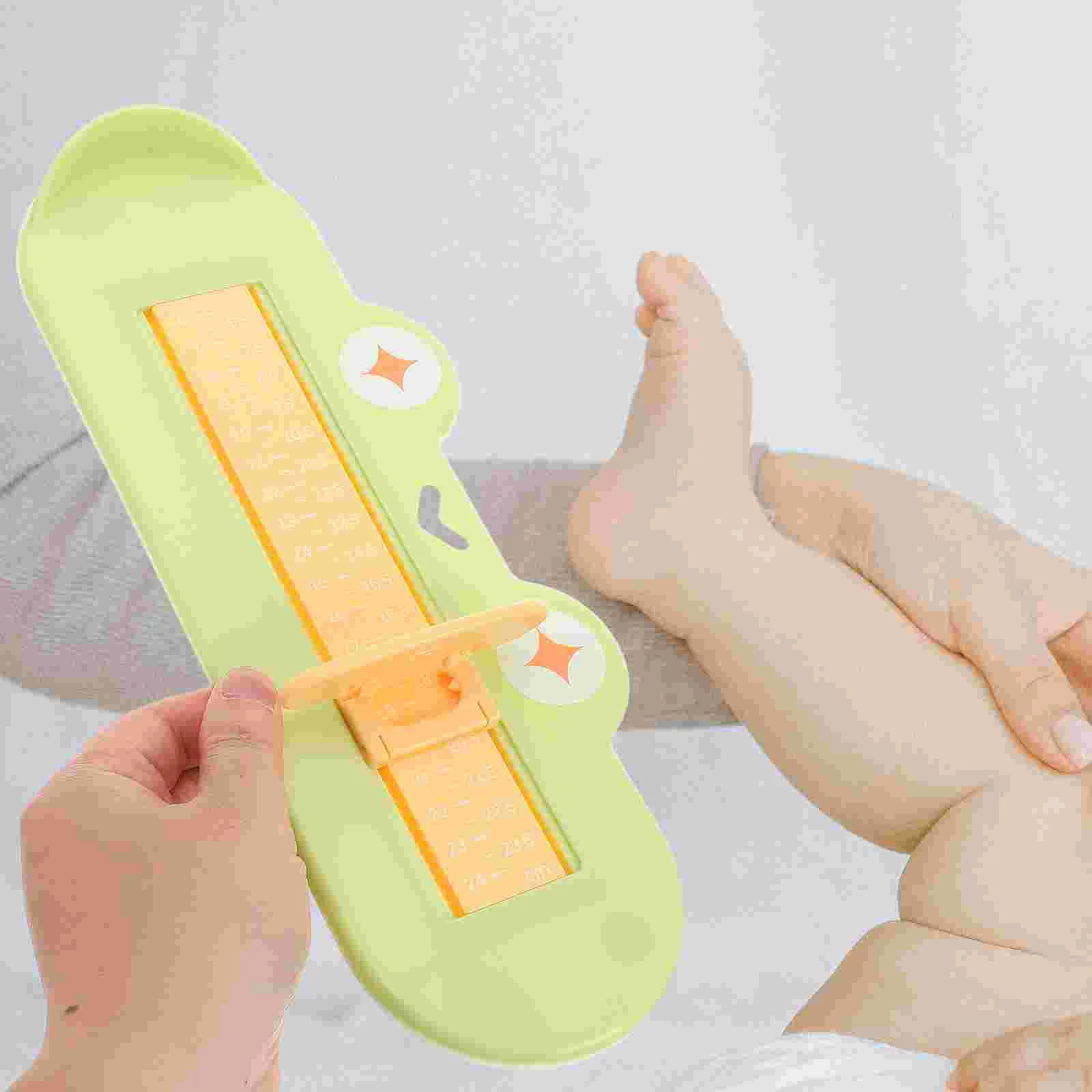 Fußmessgerät Schuh Kind Haushalt Kunststoff Baby Gauge Kinder Schuhe Messgerät Messung Kind