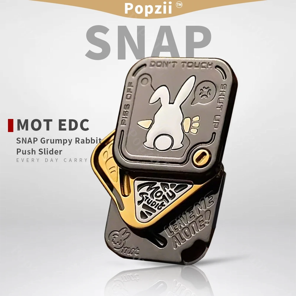 

MOT SNAP Grumpy Rabbit циркониевый магнитный боковой слайдер камертон магнитный мульти-ортибитный слайдер тревожные игрушки