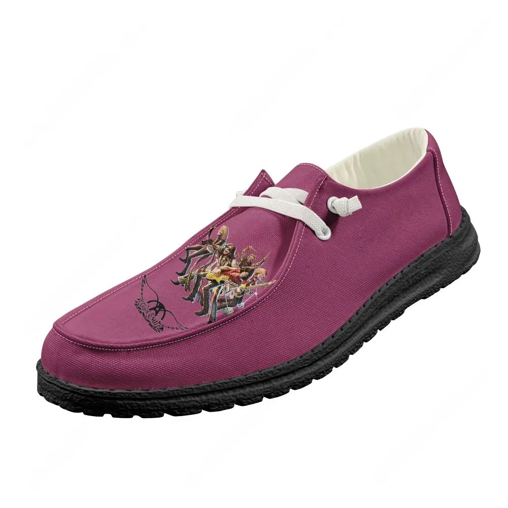 

Aerosmith Casual Shoes Men Women Breathable Flat Footwear Indoor Outdoor Lightweight Shoe Fashion Popular Patterns Custom Shoes