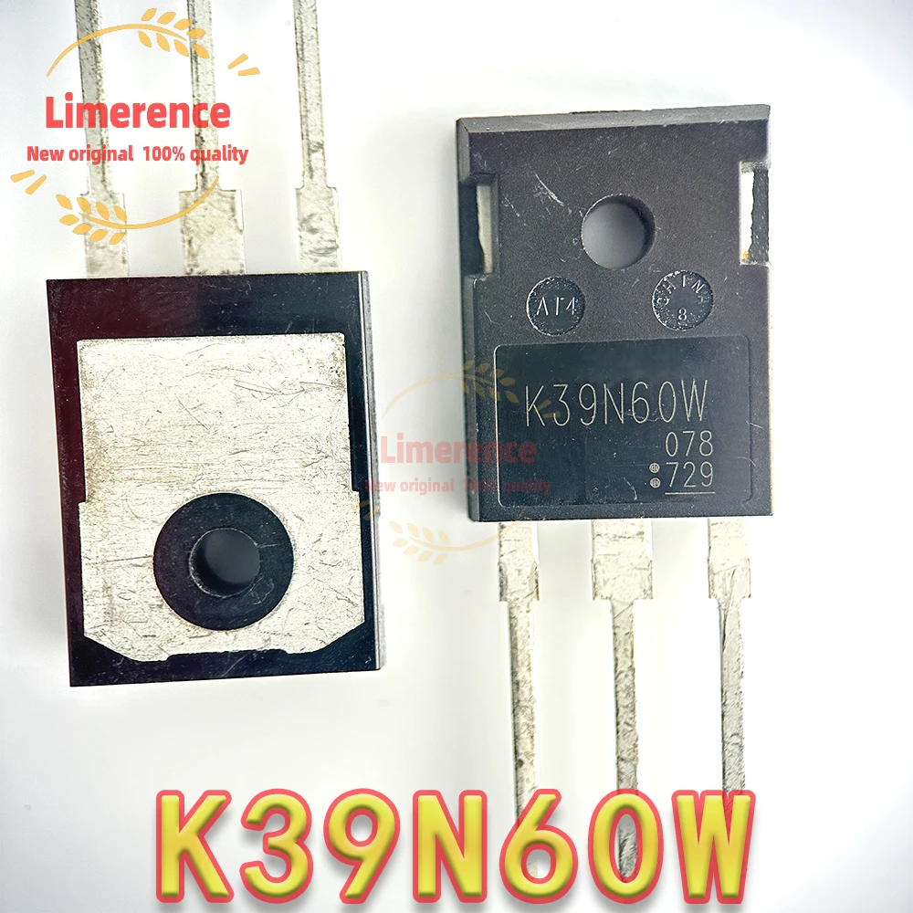 100% nuevo 50 unids/lote original MOSFET  K39N60W TK39N60W 600V 38.8A  TO-247 MOS  Transistor