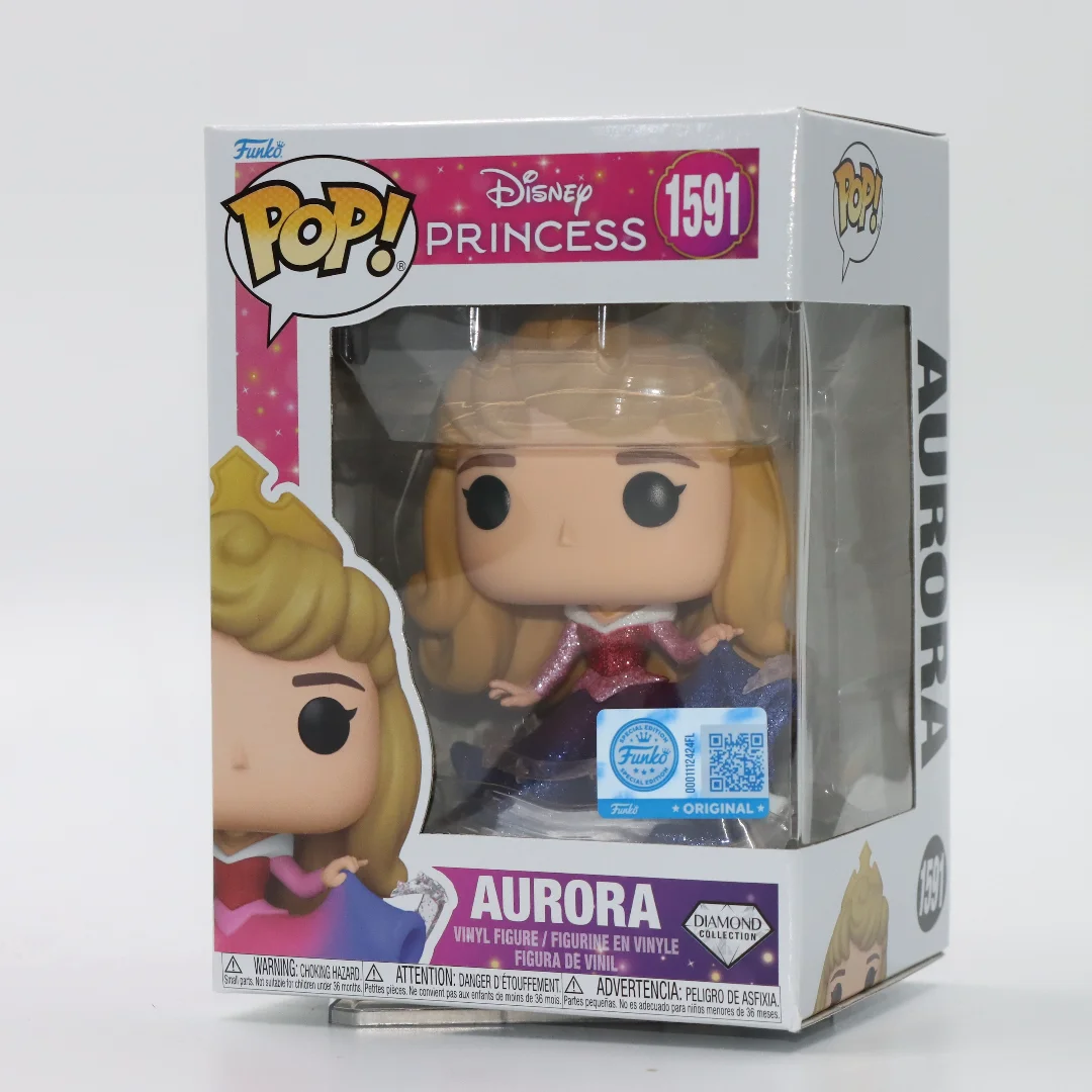 

Оригинальный Funko Pop Disney Princess Aurora # 1591, экшн-фигурка Diamond Collect Edition, виниловая фигурка, модель куклы, игрушки, подарок для ребенка