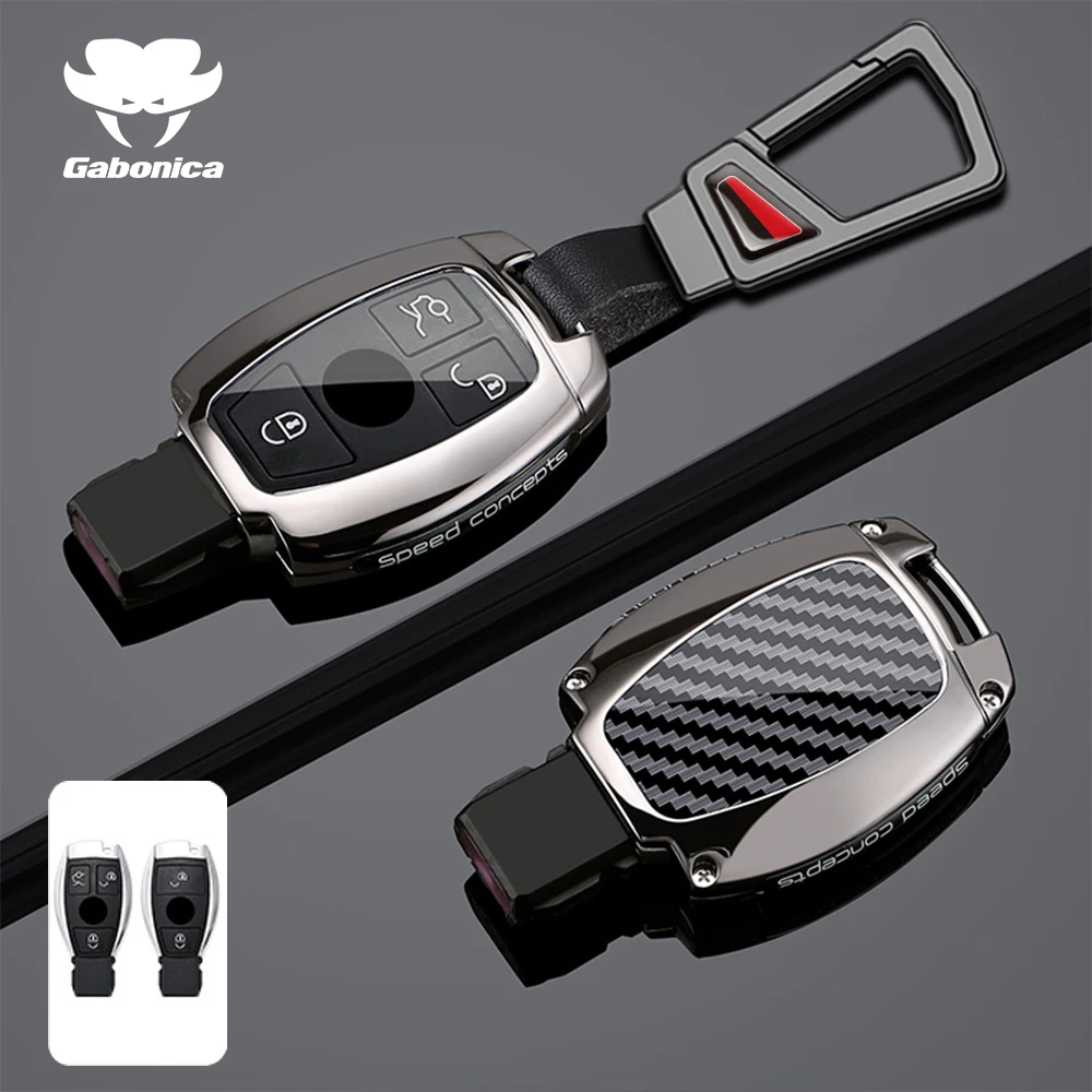 2/3 Buttons for Mercedes Benz A B G R Class GLA GLK W176 W204 W251 W463 Zinc Alloy Car Remote Key Case Cover Fob Accessories