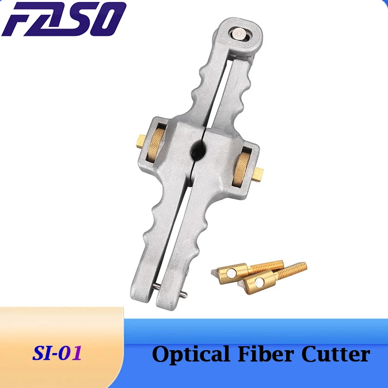 Fiber optic cable stripper two-piece set SI-01 Longitudinal Opening Knife and cable slitter Lateral tube Stripping Knife Cutter