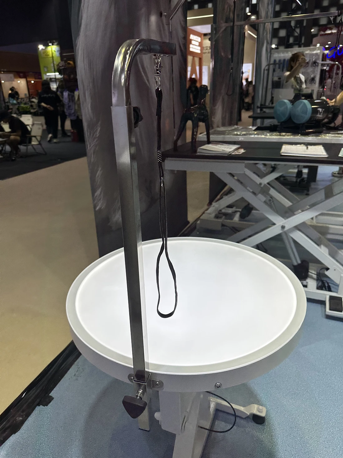 Air Lifting LED Lighting Pet Grooming Table Brightness Regulating Adjustment Pet Training Display Table